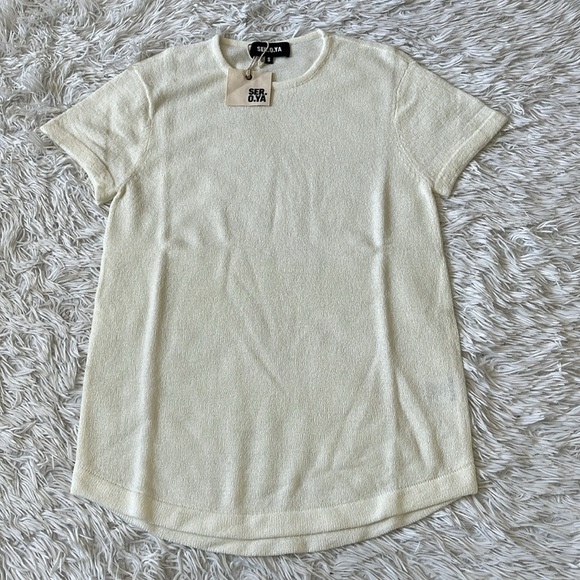 SER.O.YA Men’s Easton White Tee size Small - Picture 6 of 13